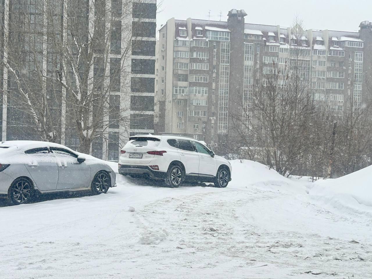 Фото Новосибирск засыпало снегом накануне 40-градусных морозов: 10 кадров аномальной погоды 7